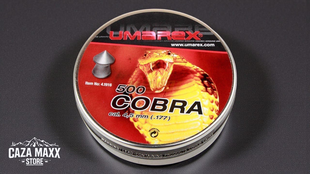 DIABOLOS UMAREX COBRA CAL 4.5 DE 500 PCS (8.60GR)