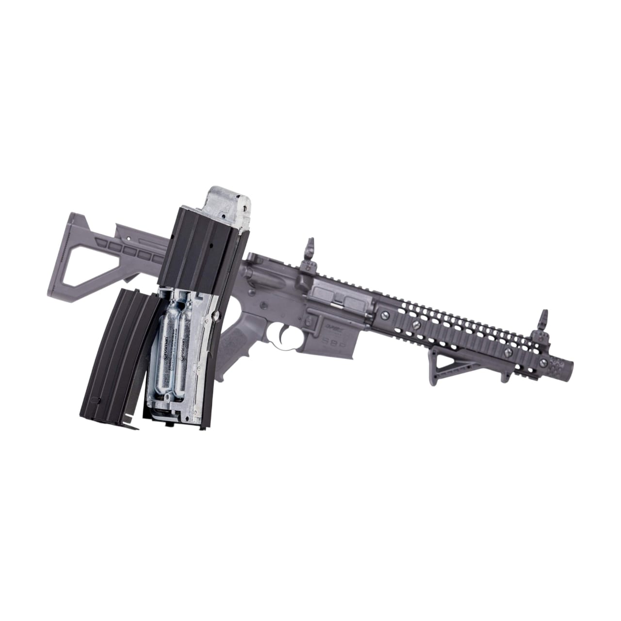 RIFLE CO2 DPMS SBR AUTOMÁTICO 25X