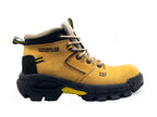 BOTAS CATERPILLAR UNISEX EN CUERO 100% GENUINO CON PUNTERA 600V