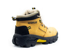 BOTAS CATERPILLAR UNISEX EN CUERO 100% GENUINO CON PUNTERA 600V