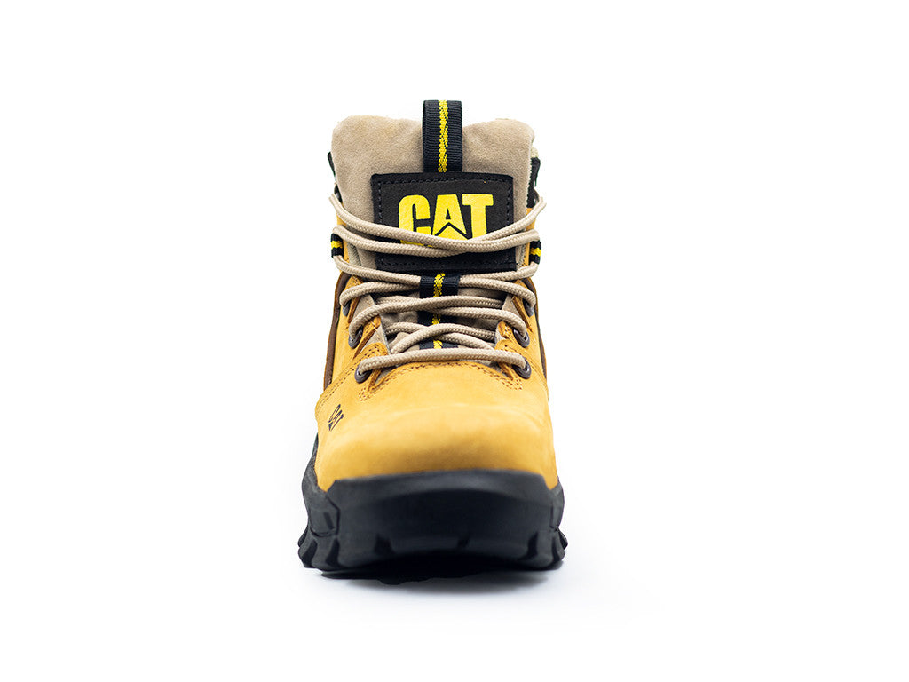 BOTAS CATERPILLAR UNISEX EN CUERO 100% GENUINO CON PUNTERA 600V