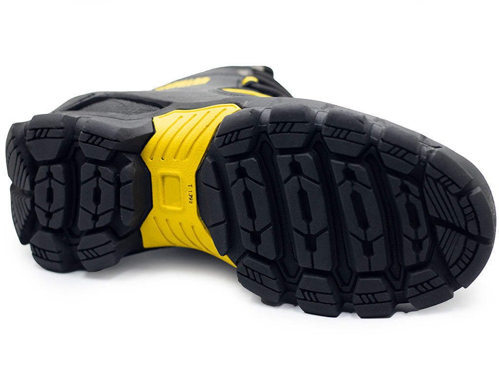 BOTAS CATERPILLAR UNISEX EN CUERO 100% GENUINO CON PUNTERA 600V