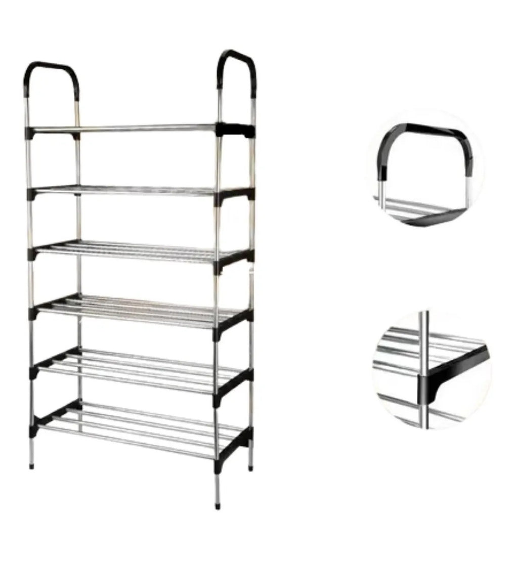 ORGANIZADOR ZAPATERO METÁLICO 6 NIVELES