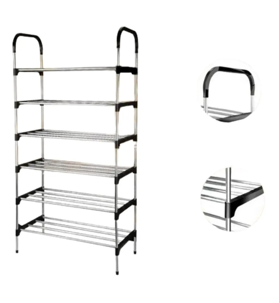 ORGANIZADOR ZAPATERO METÁLICO 6 NIVELES