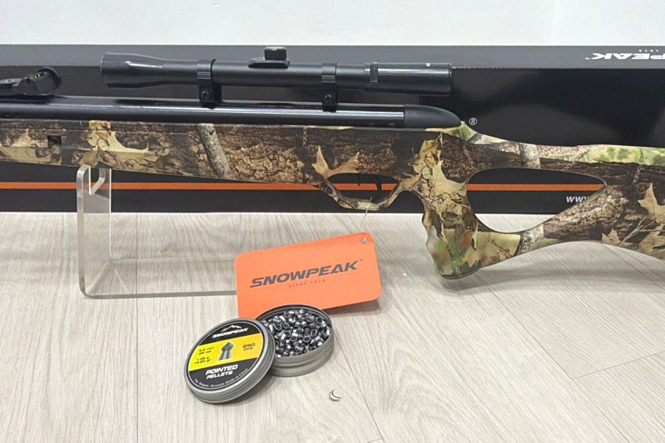 RIFLE NITRO PISTÓN SNOWPEAK SR800C