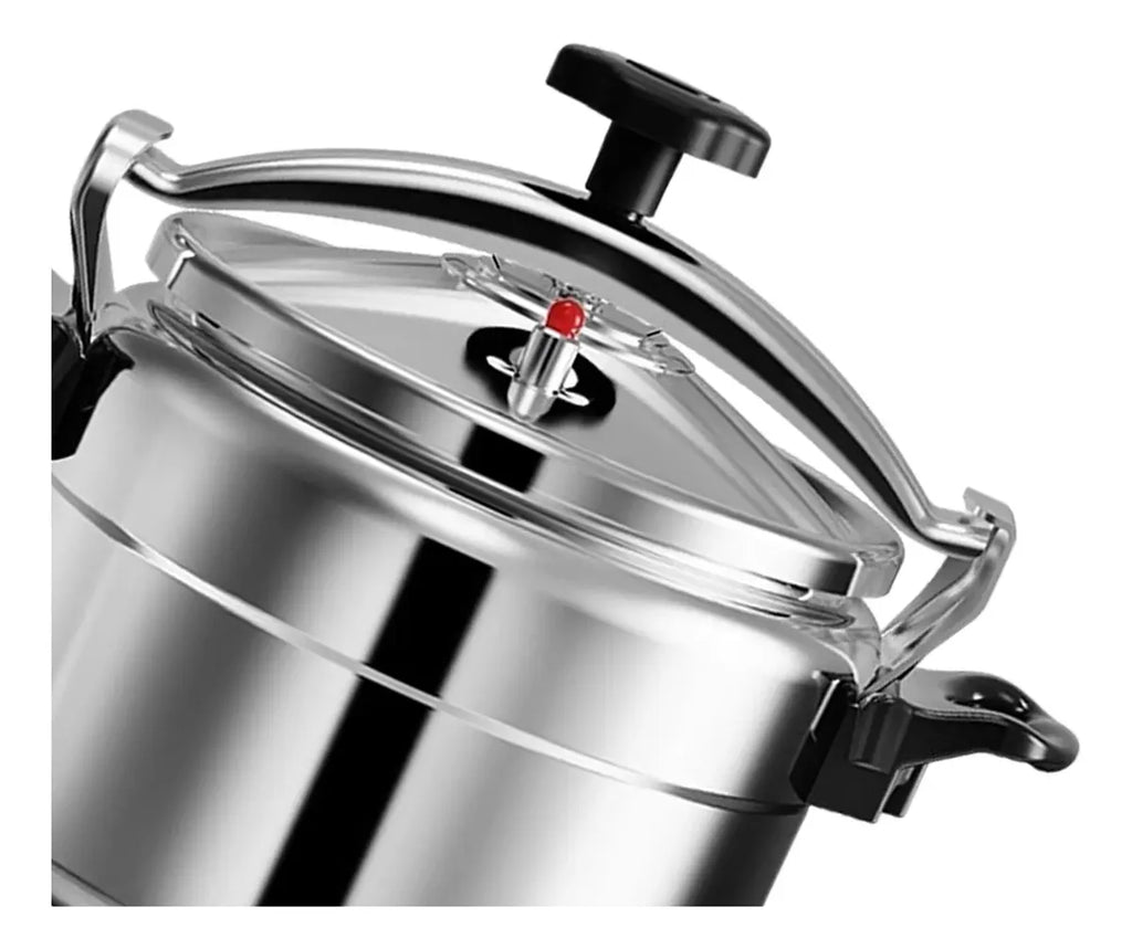 OLLA A PRESIÓN DE ALUMINIO ALTA RESISTENCIA CON SISTEMA DE CIERRE SEGURO PARA COCINA