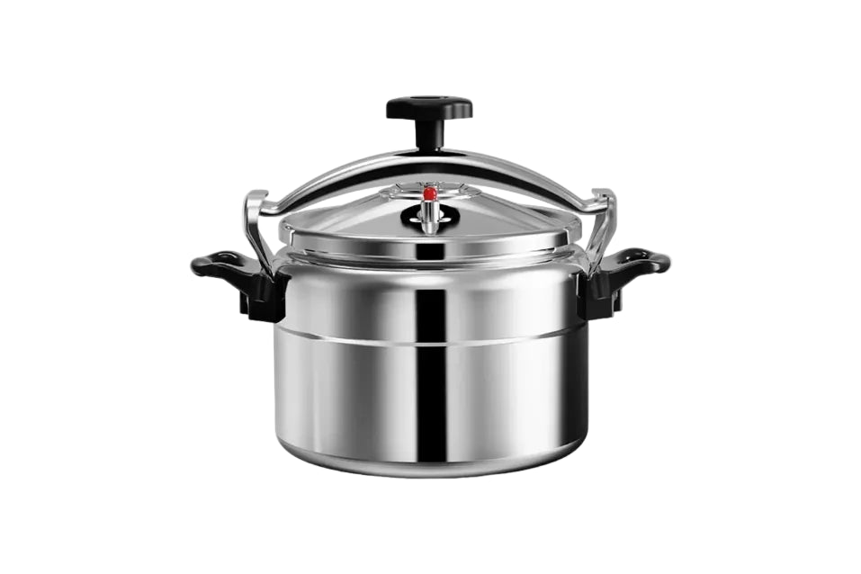 OLLA A PRESIÓN DE ALUMINIO ALTA RESISTENCIA CON SISTEMA DE CIERRE SEGURO PARA COCINA
