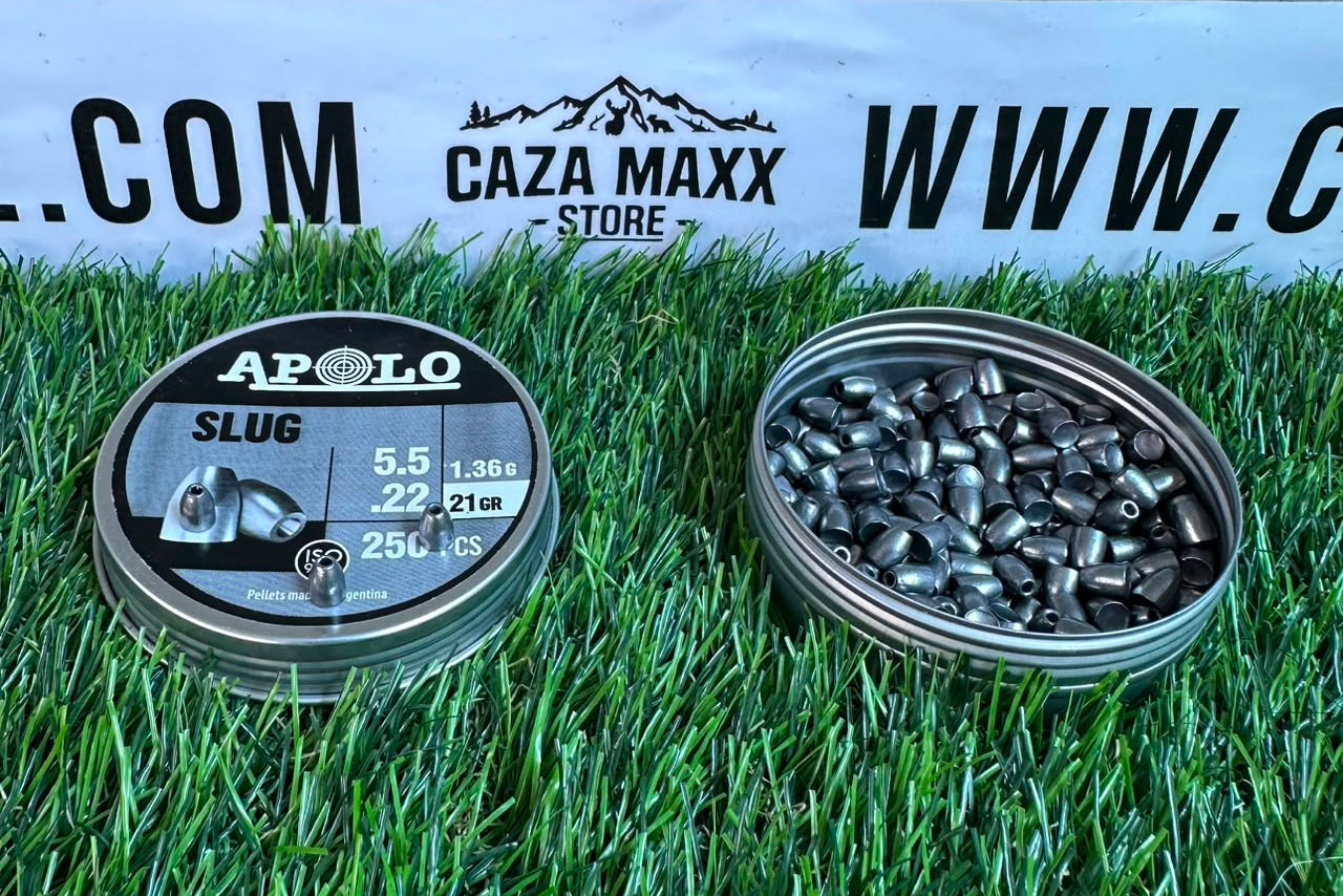 DIABOLOS APOLO SLUG CALIBRE 5.5 DE 250 UNIDADES