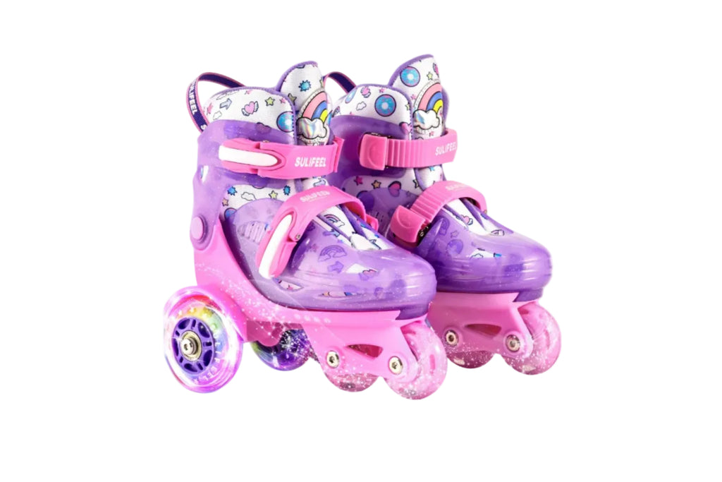 PATINES DE RUEDAS AJUSTABLES PARA NIÑOS Y NIÑAS