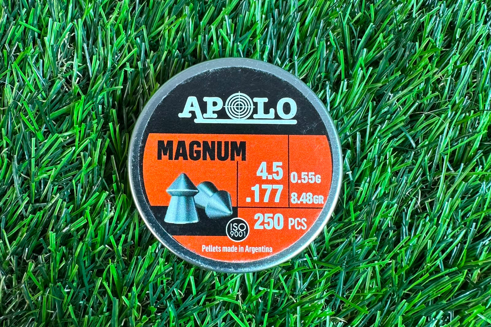 DIABOLOS APOLO MAGNUM CALIBRE 4.5 DE 250 UNIDADES