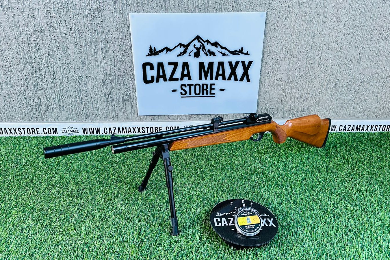 RIFLE PCP SNOWPEAK PR900 GEN2 MULTI-TIRO X7 EN MADERA