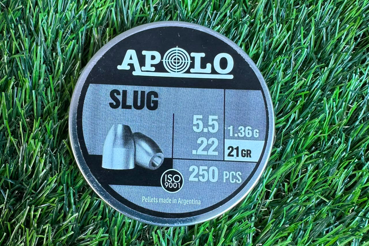 DIABOLOS APOLO SLUG CALIBRE 5.5 DE 250 UNIDADES