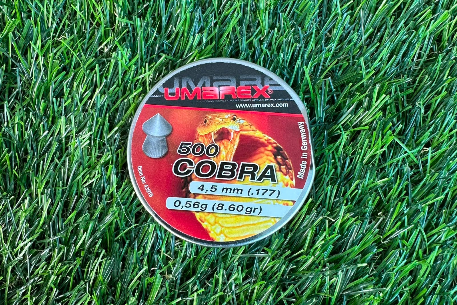 DIABOLOS UMAREX COBRA CALIBRE 4.5 DE 500 UNIDADES