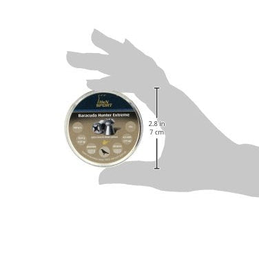 DIABOLOS H&N SPORT BARACUDA HUNTER EXTREME CALIBRE 4.5 DE 400 UNIDADES