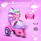 PATINES DE RUEDAS AJUSTABLES PARA NIÑOS Y NIÑAS