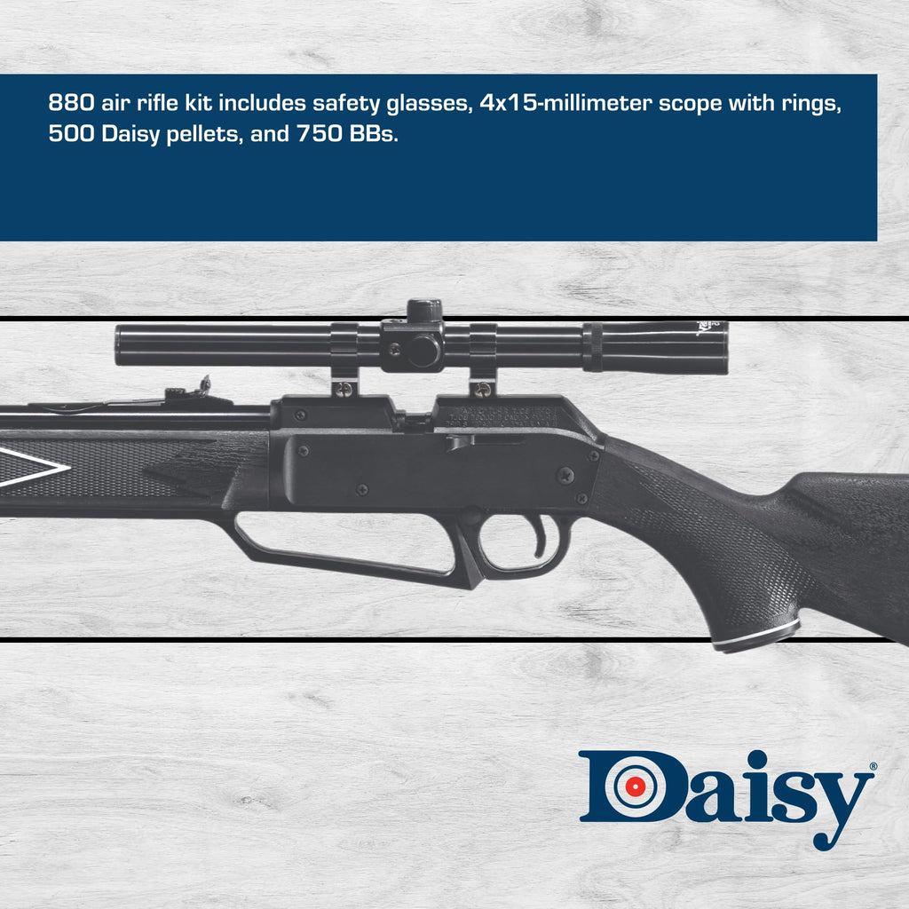 RIFLE PCA DAISY 880 SHADOW DOBLE-MUNICIÓN