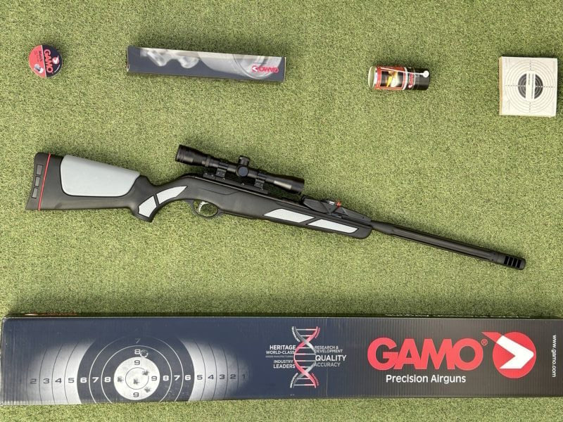 RIFLE NITRO PISTON GAMO SWARM VIPER GEN3I EN POLÍMERO CAL 4.5 DE 1300 FPS