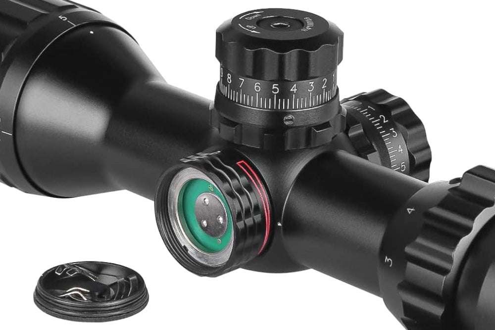 MIRA SPINA TELESCÓPICA 3-9X32 AO RGB