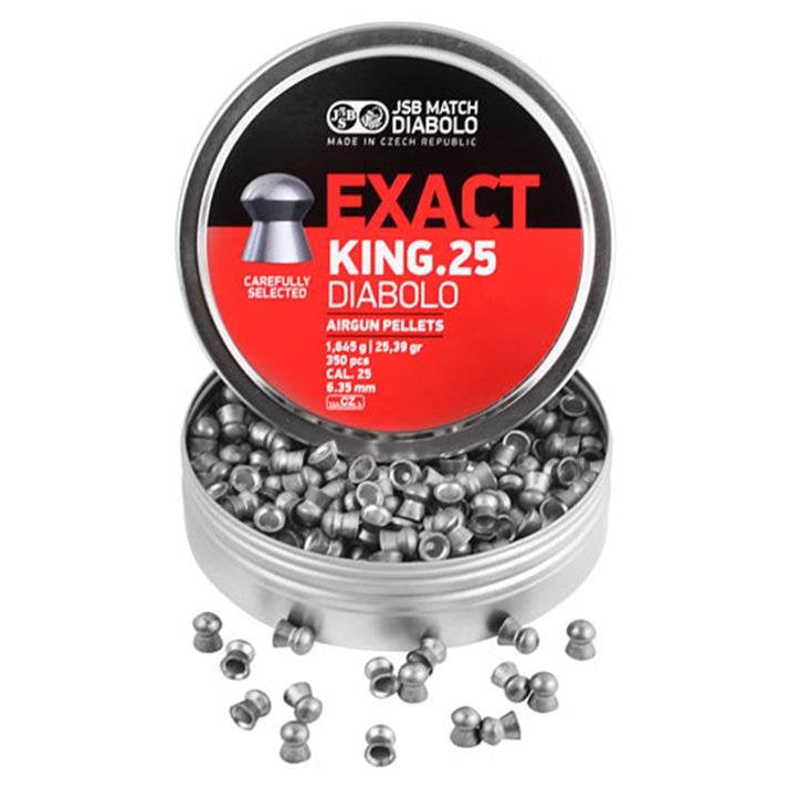 DIABOLOS JBS EXACT KING CALIBRE 6.35 DE 350 UNIDADES