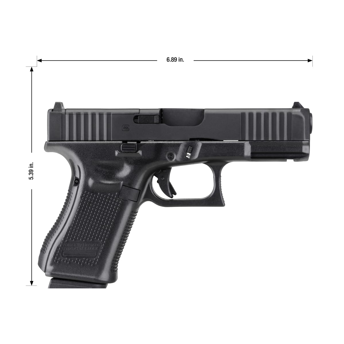PISTOLA CO2 UMAREX GLOCK 19 GEN 5 SEMI-AUTO 17X