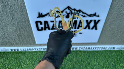 RE-SORTERA CROMADA CON MANGO NEGRO