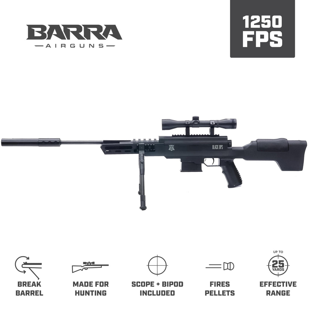 RIFLE NITRO PISTÓN BARRA BLACK OPS THE SNIPER S MONO-TIRO