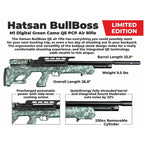 RIFLE PCP HATSAN BULLBOSS QE EDICIÓN LIMITADA MULTI-TIRO 9X