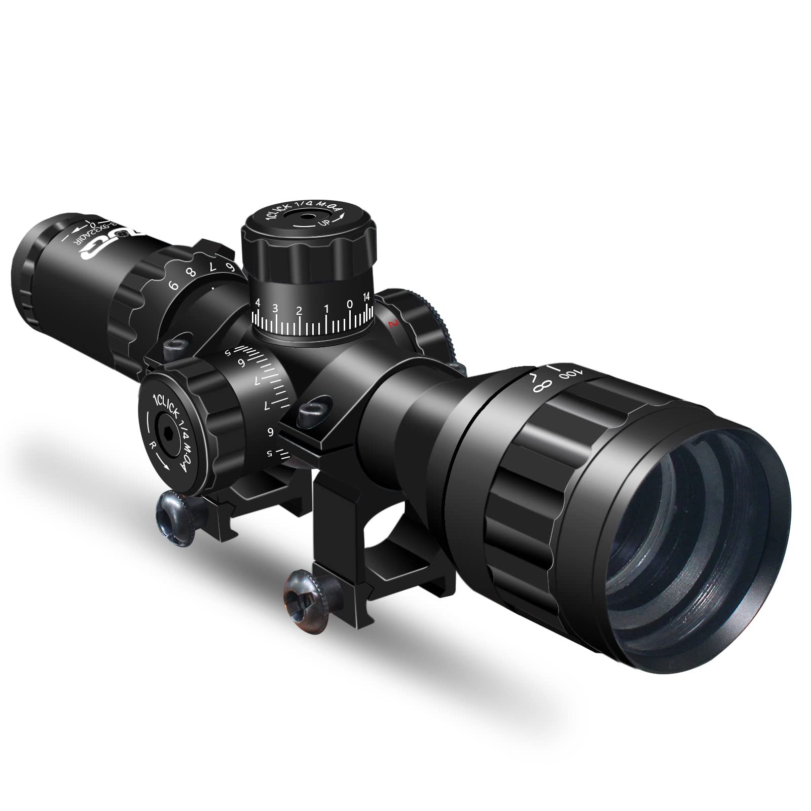 MIRA UUQ 3-9X32 AO PARA RIEL 20 mm
