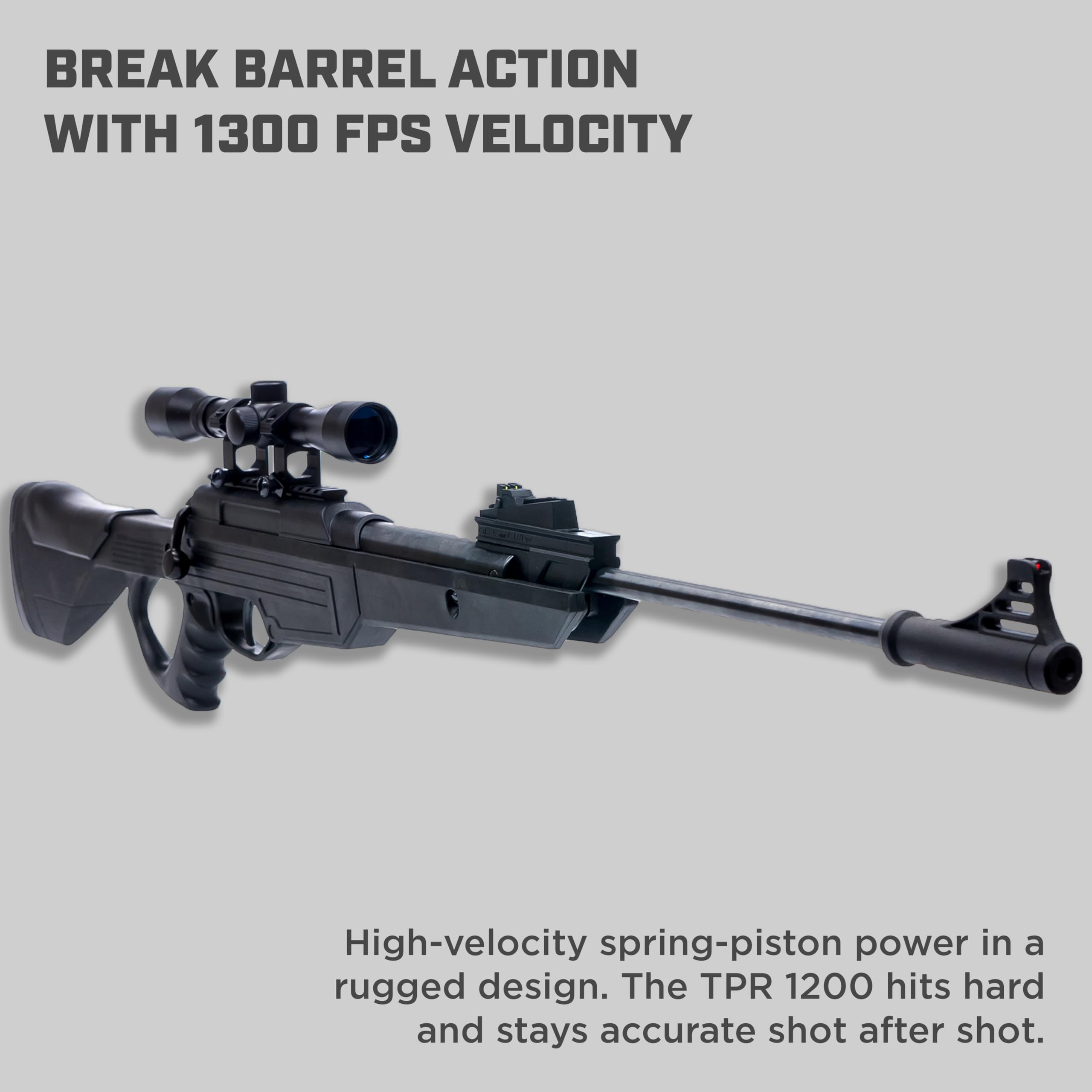 RIFLE DE RESORTE BARRA TPR 1200 MONO-TIRO
