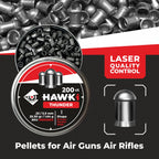 DIABOLOS HAWKI THUNDER CALIBRE 5.5 DE 200 UNIDADES