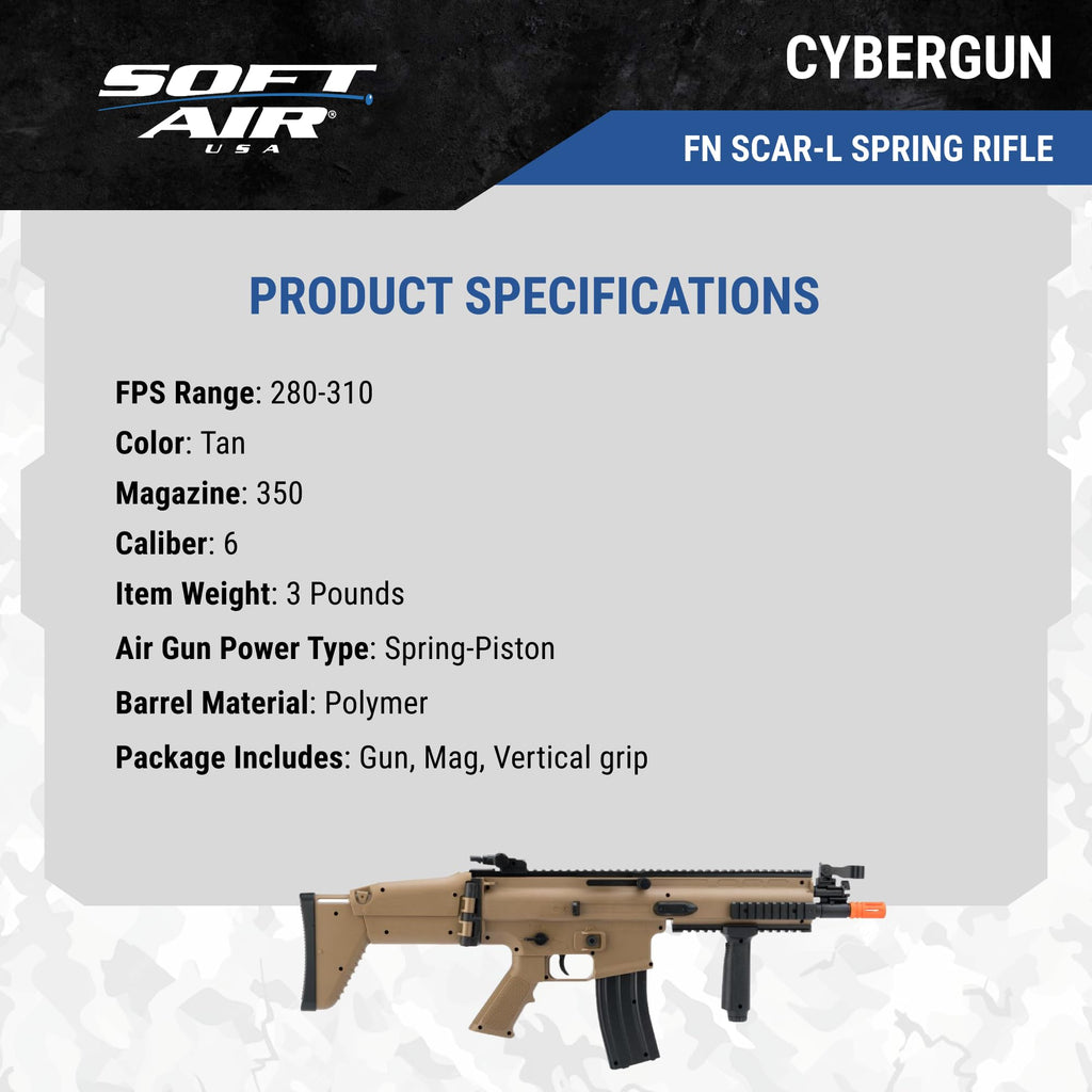 RIFLE SCAR-L AIRSOFT