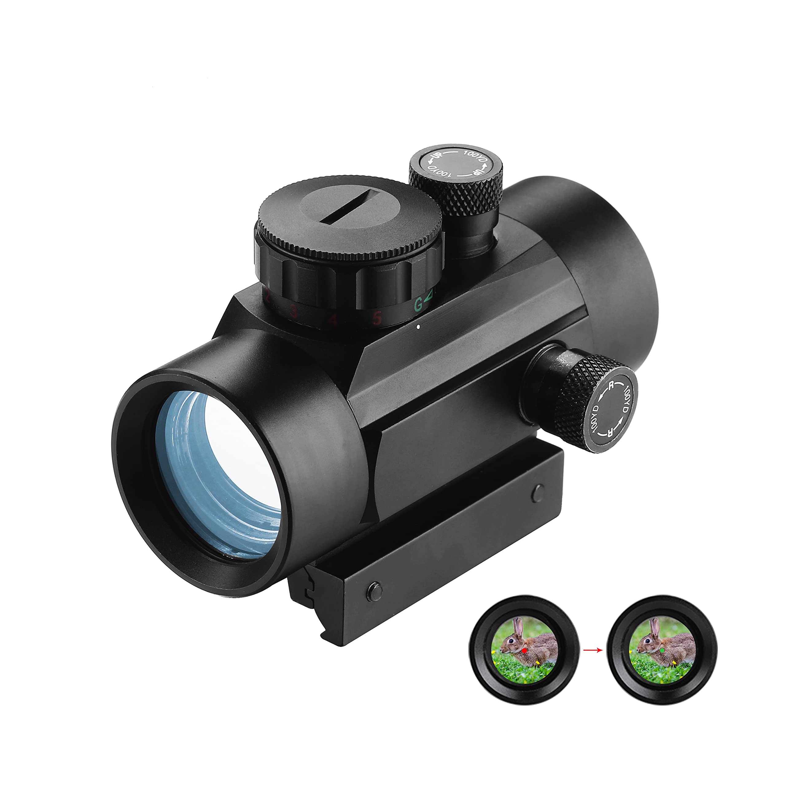 MIRA RED DOT ESSLNB DE 2 MOA PARA RIEL 20 mm