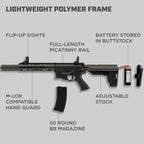 RIFLE AEG BARRA 400E GEN2 AUTOMÁTICO 100X