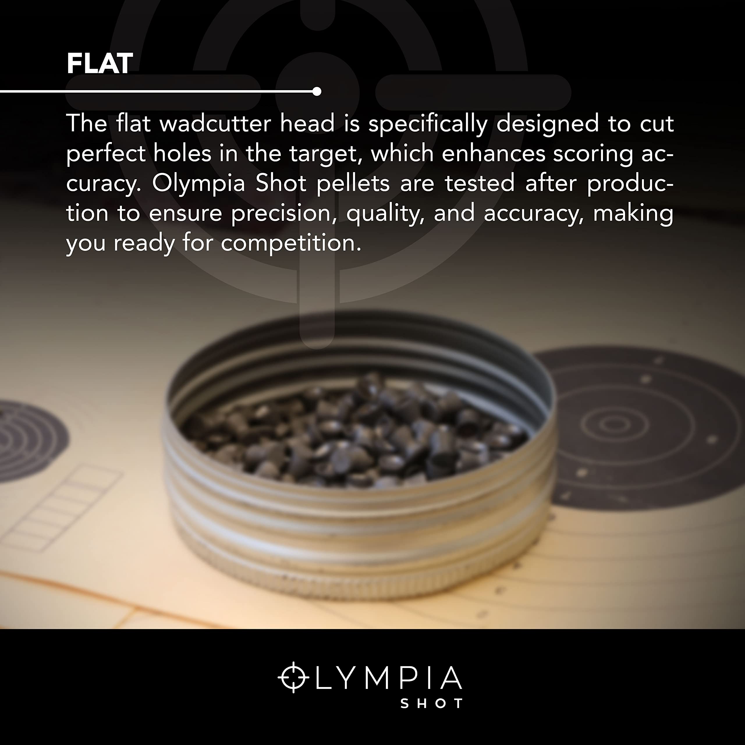 DIABOLOS OLYMPIA SHOT MATCH HEAVY CALIBRE 4.5 DE 500 UNIDADES