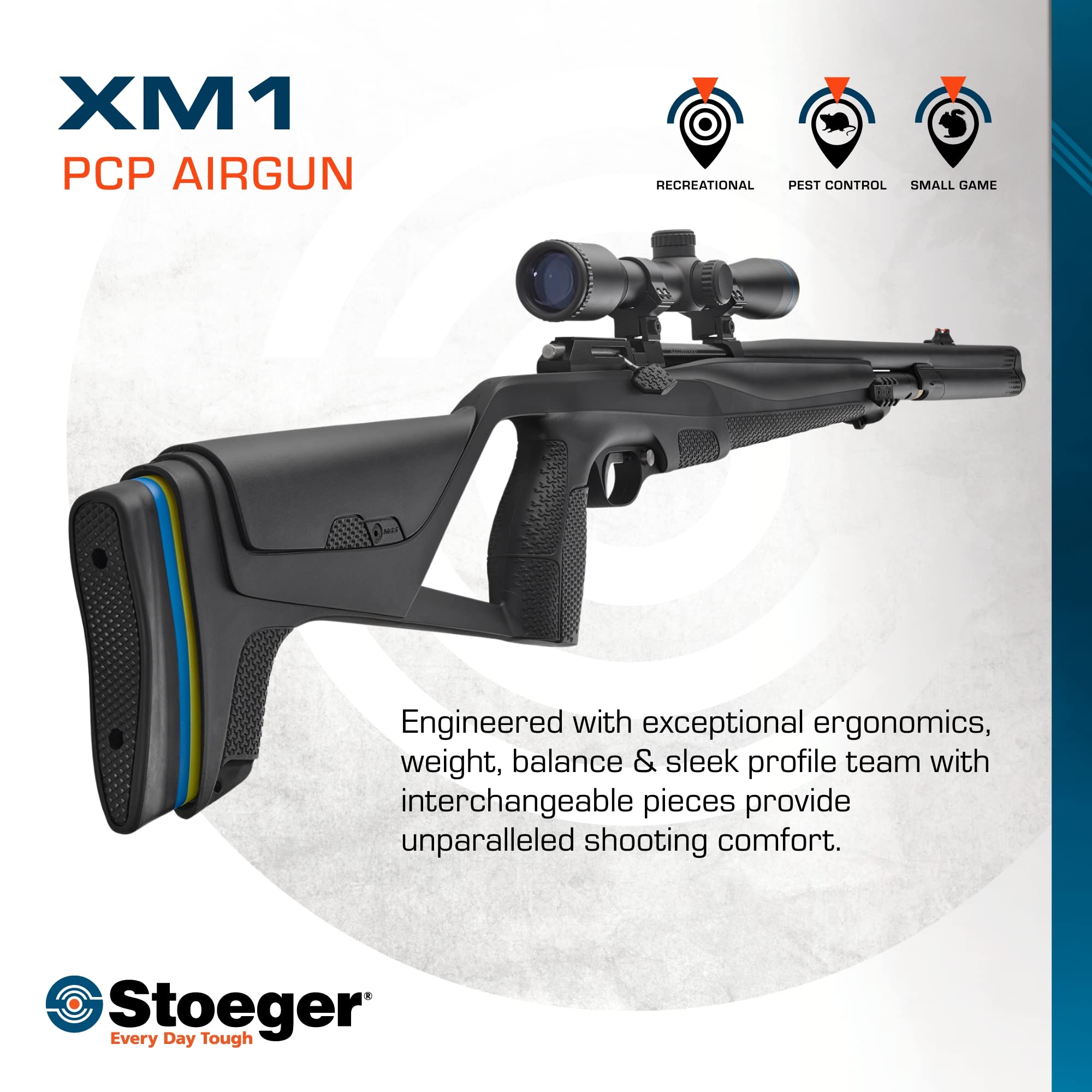RIFLE PCP STOEGER XM1 MULTI-TIRO 7X