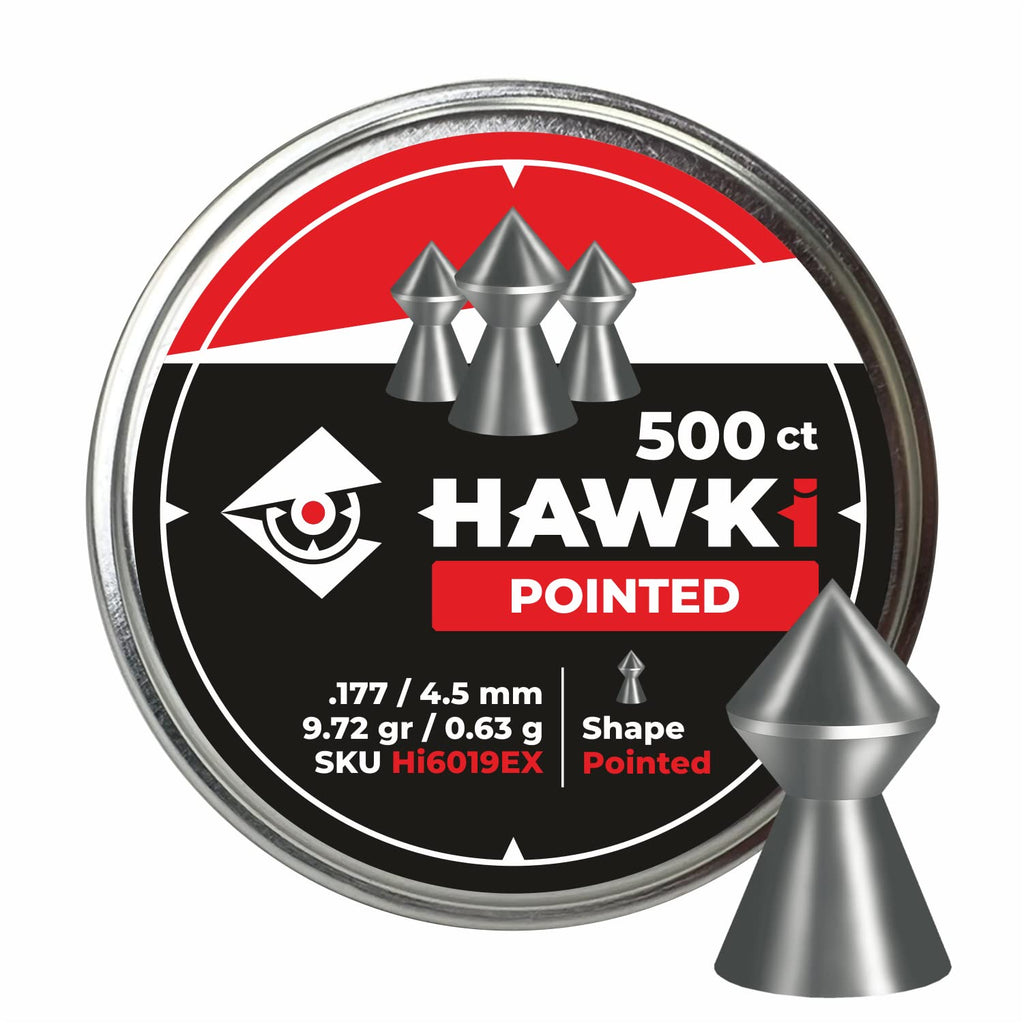 DIABOLOS HAWKI POINTED CALIBRE 4.5 DE 500 UNIDADES