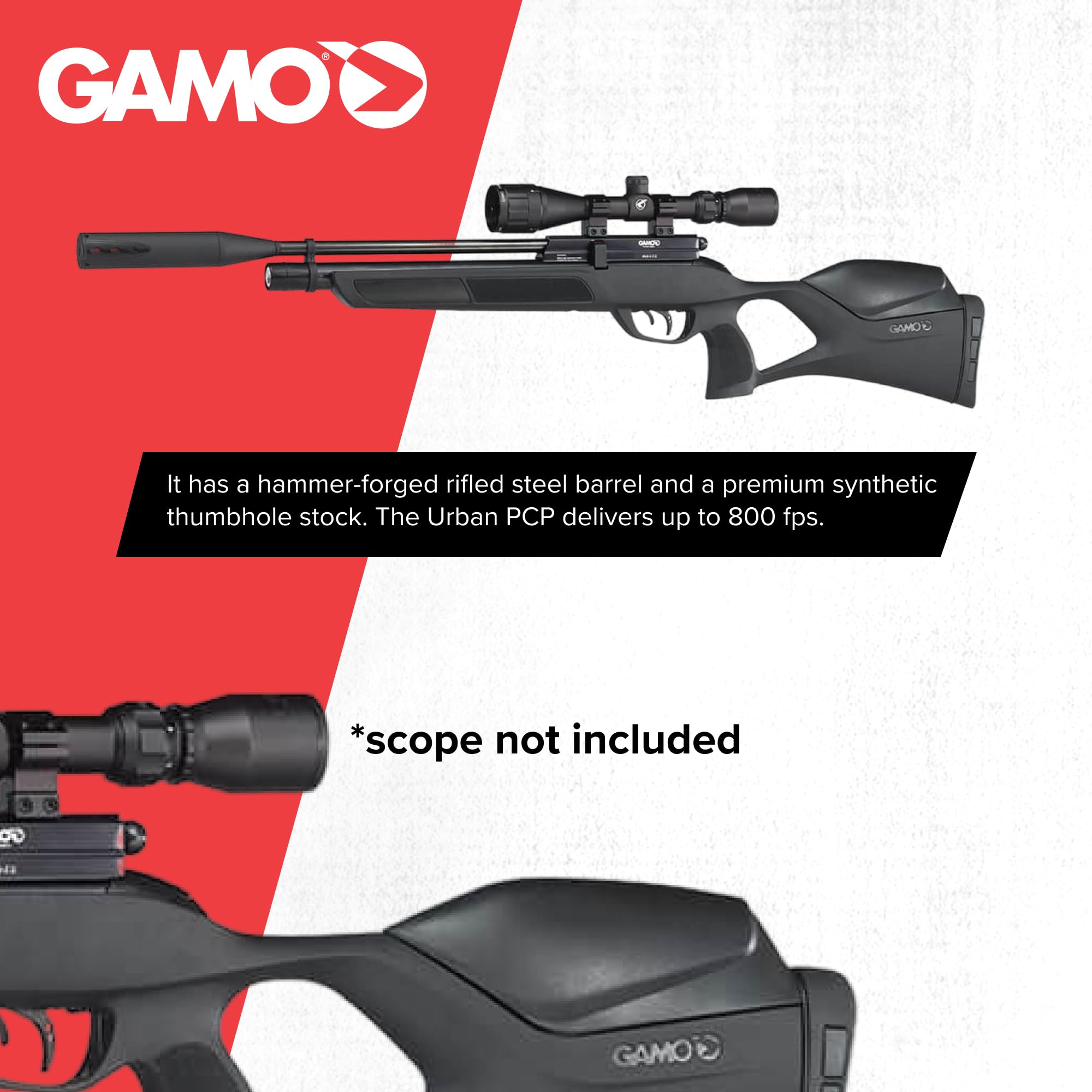 RIFLE PCP GAMO URBAN MULTI-TIRO 10X