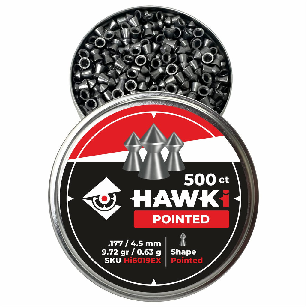 DIABOLOS HAWKI POINTED CALIBRE 4.5 DE 500 UNIDADES
