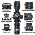 MIRA UUQ 3-9X32 AO PARA RIEL 20 mm