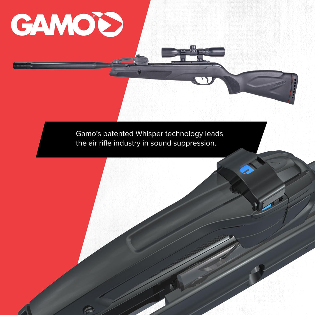 RIFLE NITRO PISTÓN GAMO SWARM WHISPER MULTI-TIRO 10X