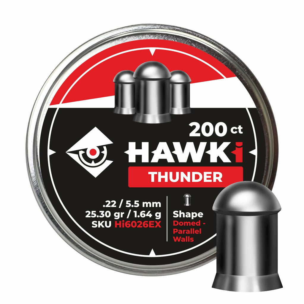 DIABOLOS HAWKI THUNDER CALIBRE 5.5 DE 200 UNIDADES