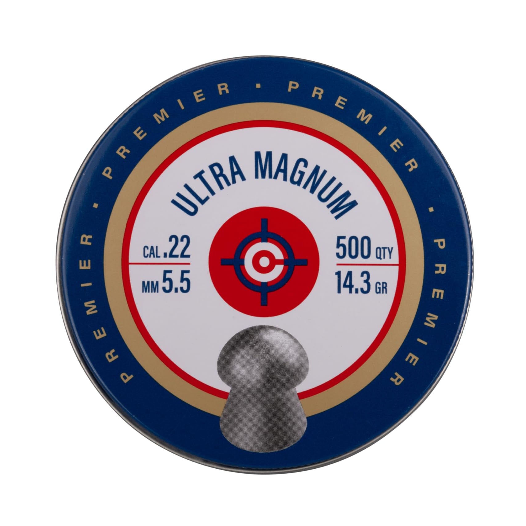DIABOLOS CROSMAN ULTRA MAGNUM CALIBRE 5.5 DE 500 UNIDADES