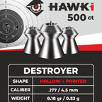 DIABOLOS HAWKI DESTROYER CALIBRE 4.5 DE 500 UNIDADES