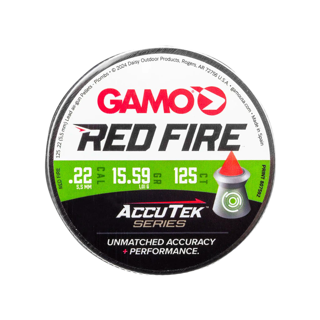 DIABOLOS GAMO RED FIRE CALIBRE 5.5 DE 125 UNIDADES