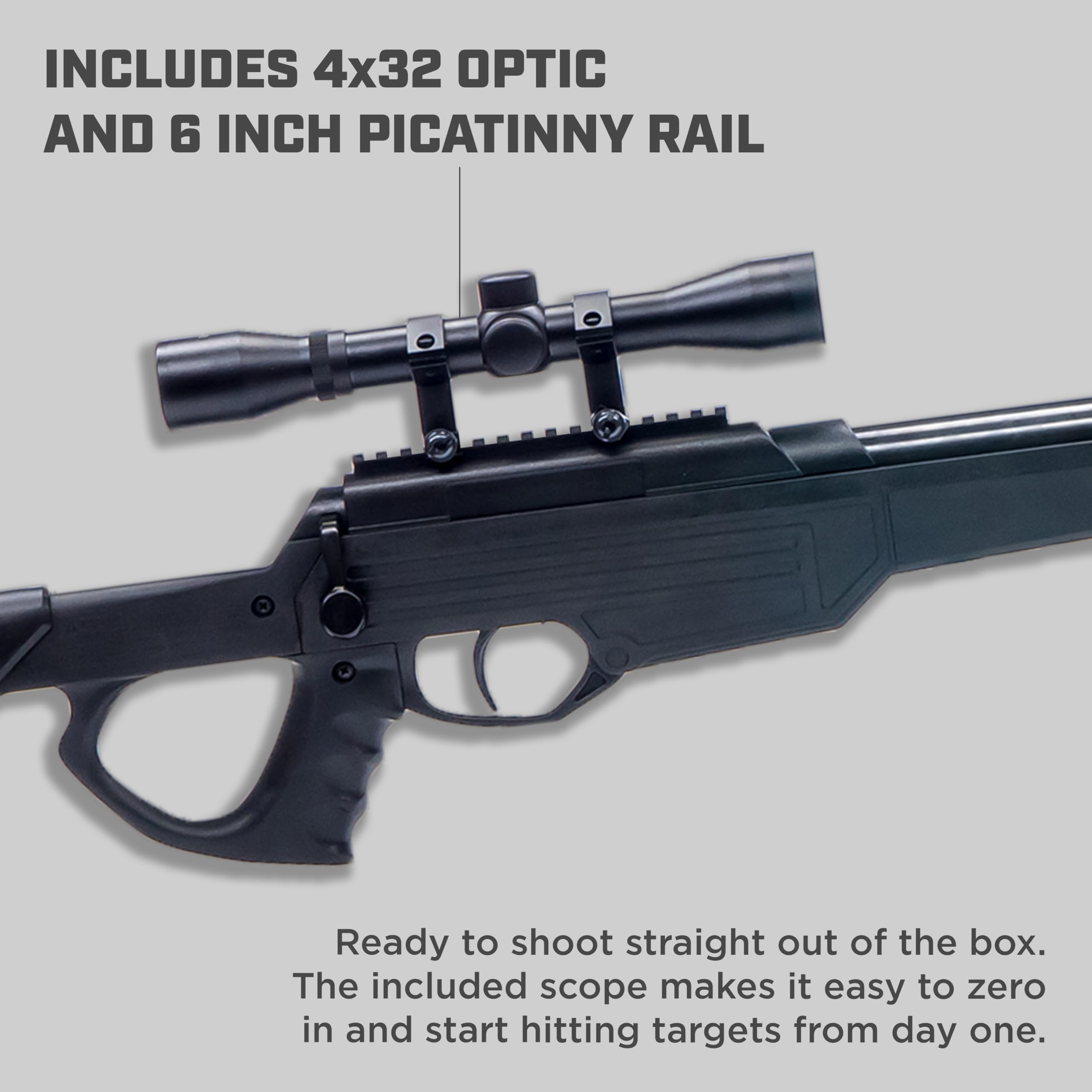 RIFLE DE RESORTE BARRA TPR 1200 MONO-TIRO