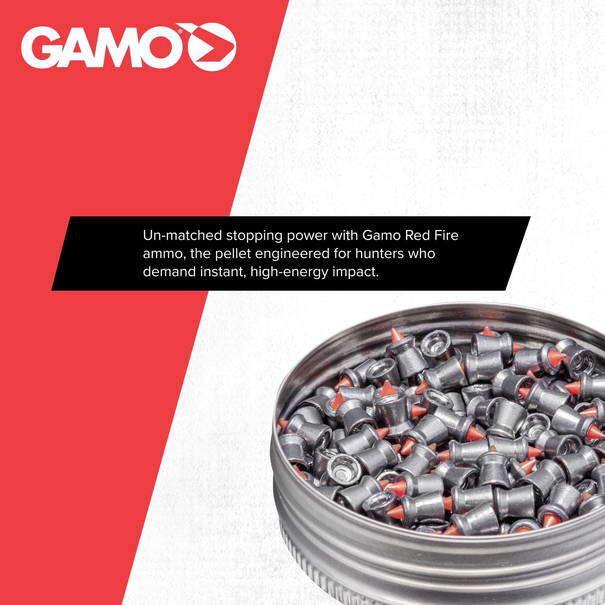 DIABOLOS GAMO RED FIRE CALIBRE 5.5 DE 125 UNIDADES