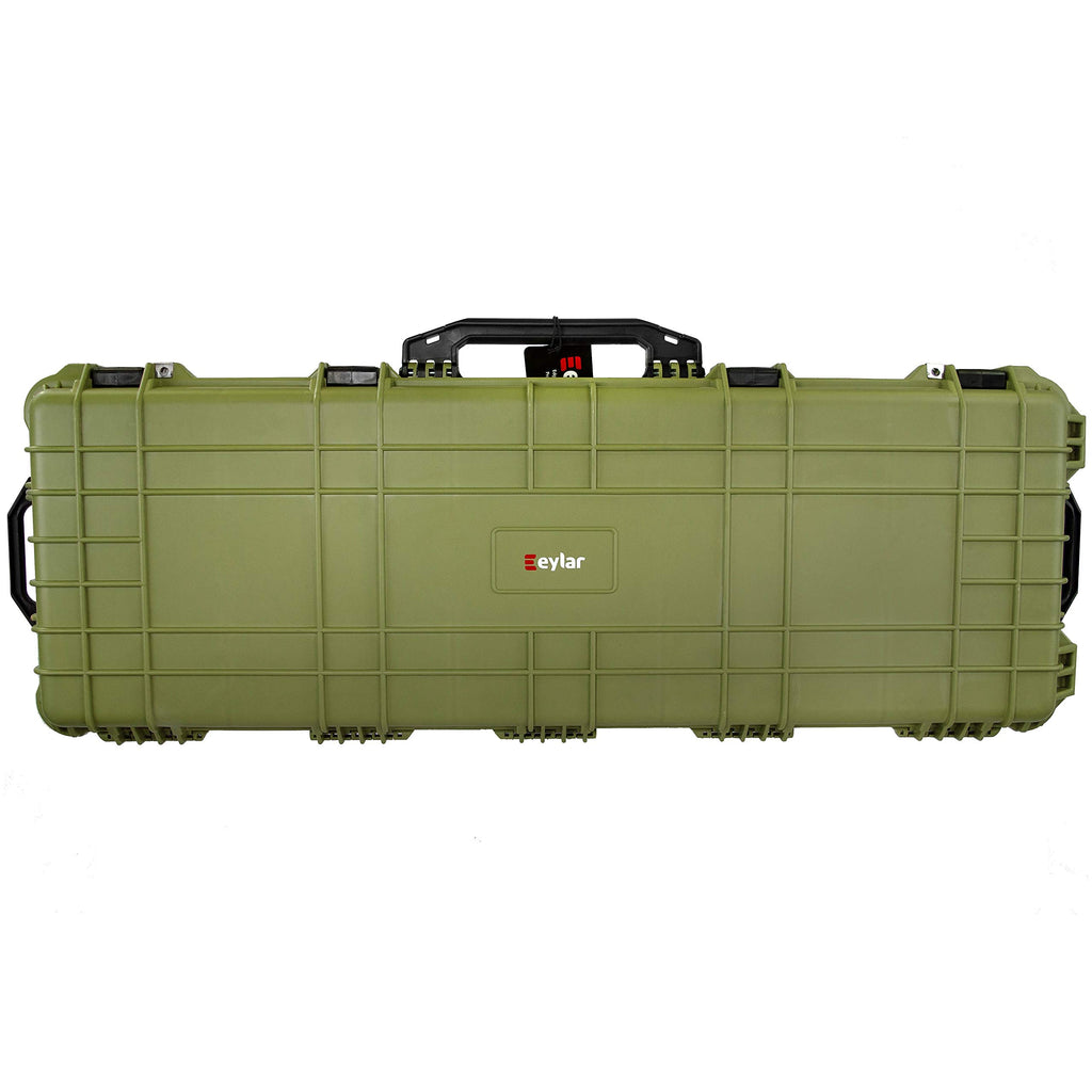 ESTUCHE RÍGIDO PROTECTOR CON RUEDAS EYLAR DE 44 PULGADAS PARA RIFLES