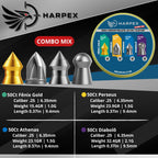 DIABOLOS HARPEX MEZCLA CALIBRE 6.35 DE 200 UNIDADES