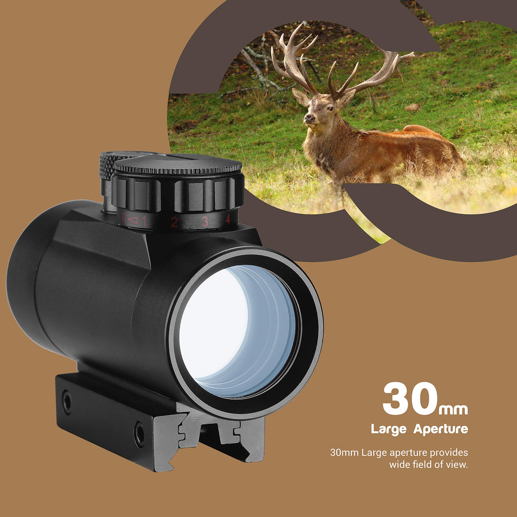 MIRA RED DOT ESSLNB DE 2 MOA PARA RIEL 20 mm