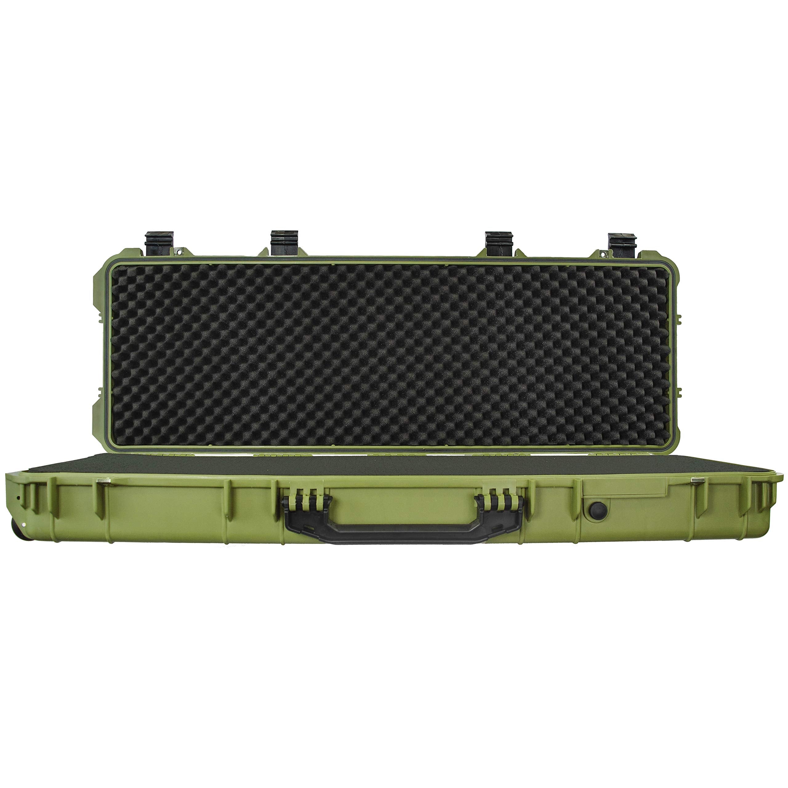 ESTUCHE RÍGIDO PROTECTOR CON RUEDAS EYLAR DE 44 PULGADAS PARA RIFLES